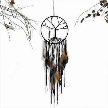 Tree of Life Dream Catcher With Natural Stone Charm-Your Soul Place